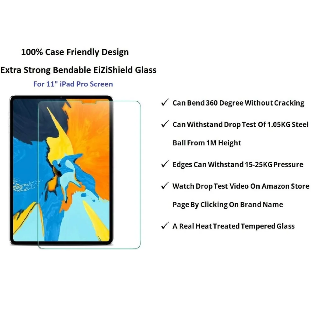 2 Pack of Apple iPad Pro Screen Protectors - Durable & Protective